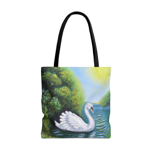 Swam Design Tote Bag