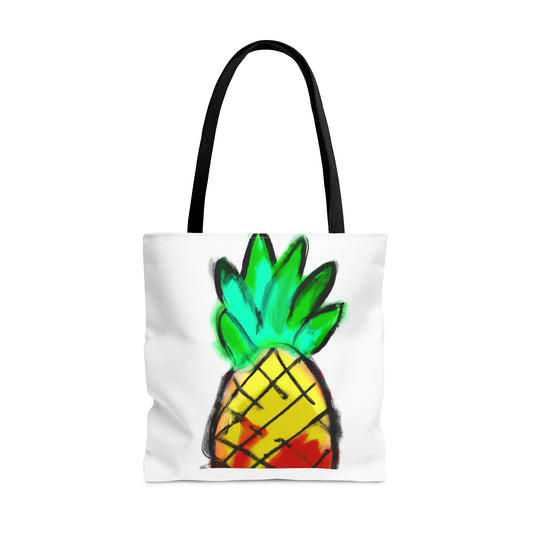 Pineapple Design Tote Bag