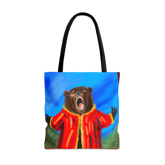 Bear Design Tote Bag