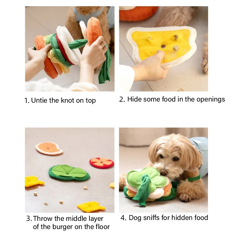 WoofBurger Dogs Training Toy