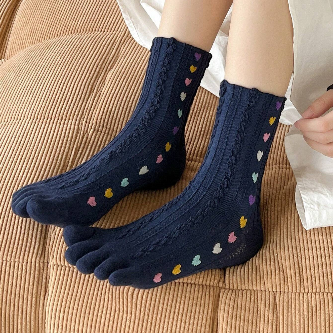 Lovey Crew Socks