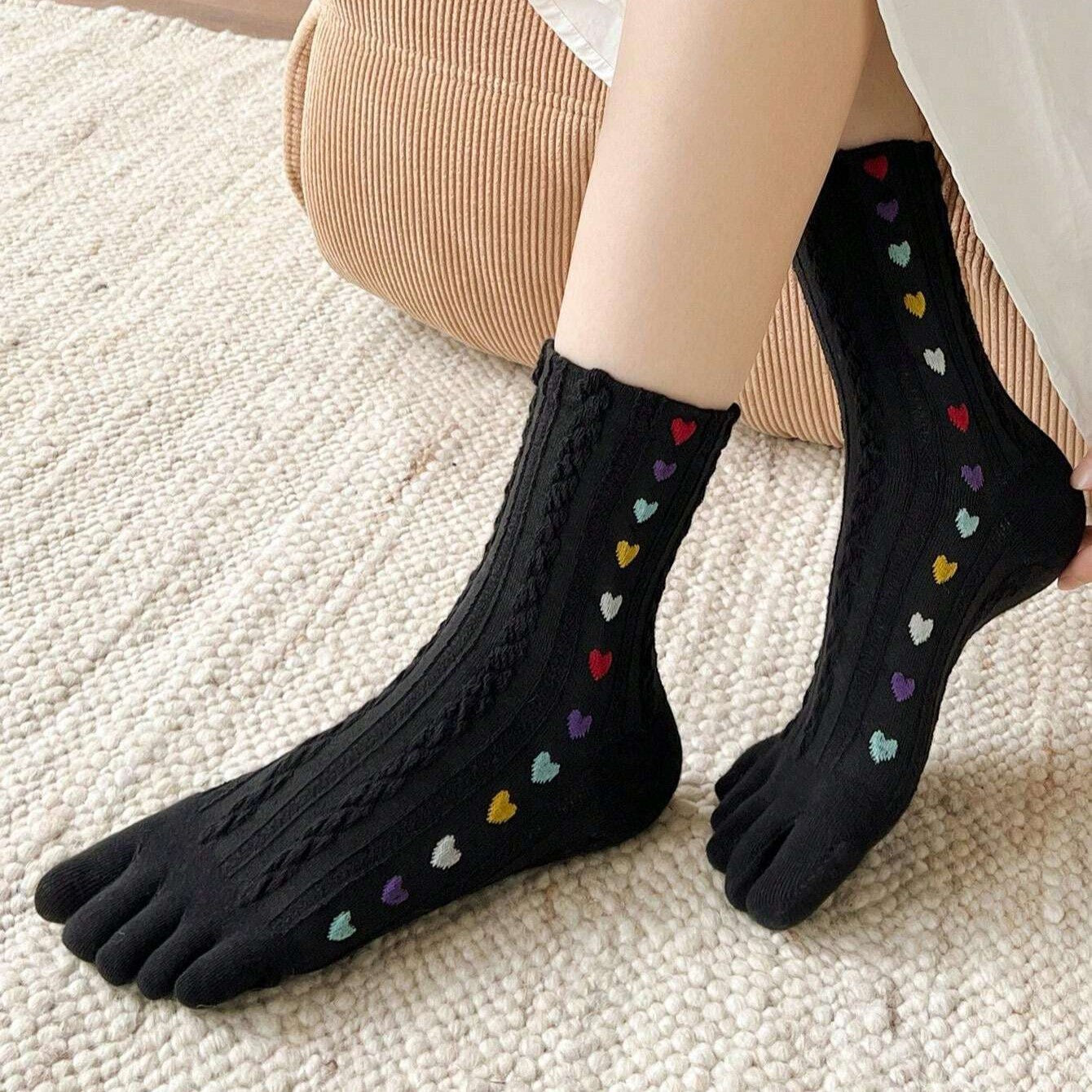 Lovey Crew Socks